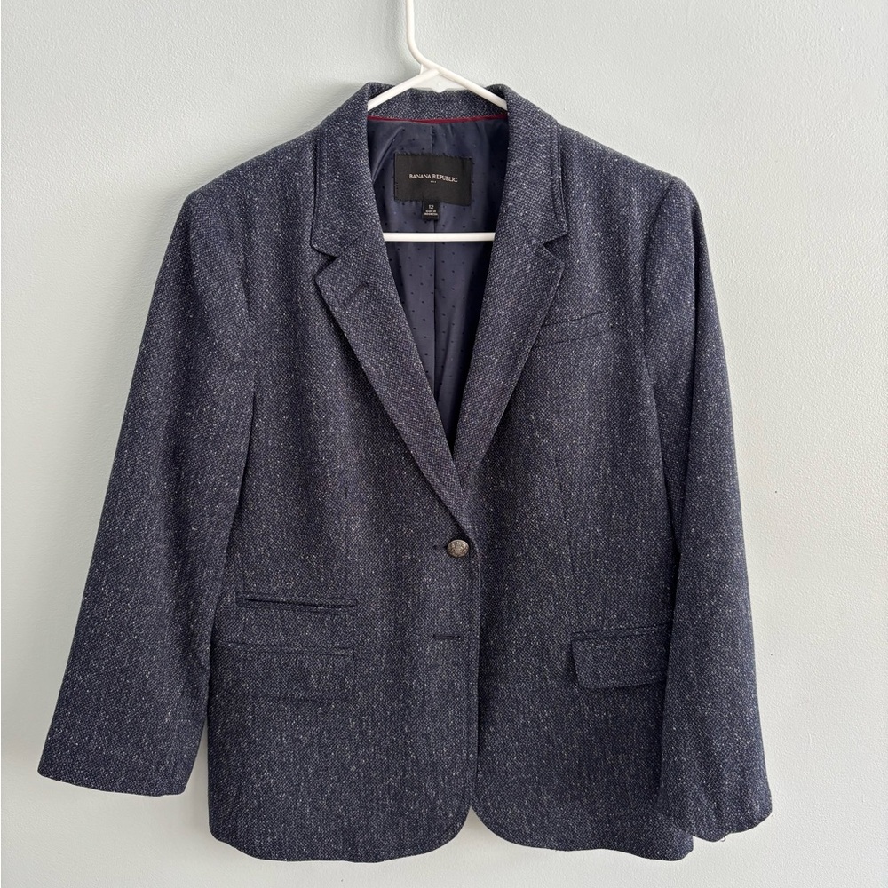 Banana Republic Navy Blazer